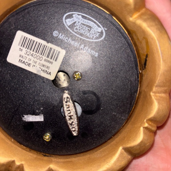 SAN FRANCISCO MUSIC BOX COMPANY BALLERINA SNOW GLOBE Beautiful Condition - Picture 4 of 5